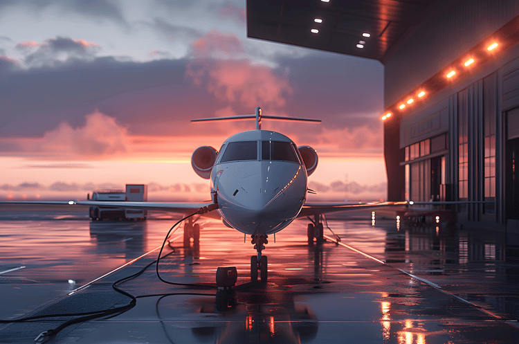 Airplane on Power Supply